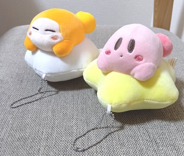 一番くじ 星のカービィ Kirby Cafe D賞 うきうきマシュマロ マスコット 2体セット