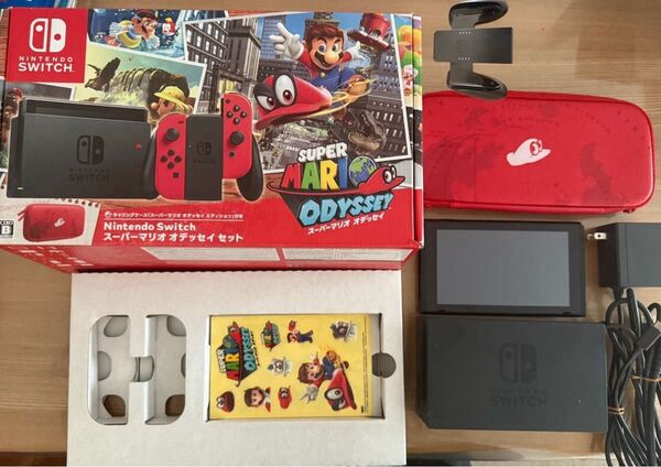 Nintendo スイッチ スーパーマリオ オデッセイセット 中古品