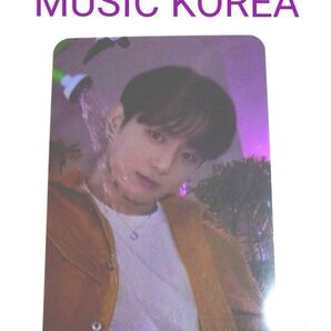 BTS PERMISSION TO DANCE ON STAGE 購入特典 トレカ MUSIC KOREA ジョングク グク