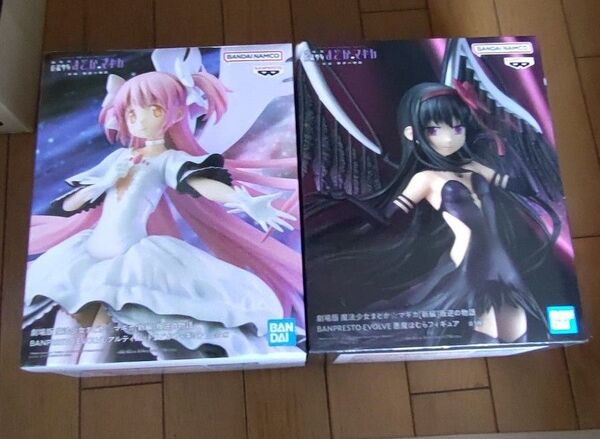 魔法少女まどか☆マギカ アルティメットまどか 悪魔ほむら フィギュア 2個セット