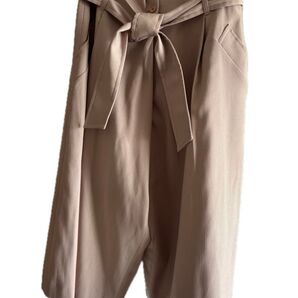 美品★リフレクト ウエスリボン キュロット スカート11号(L)★Reflect
