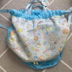 すみっコぐらし 2023年版 2way プールバック ブルー