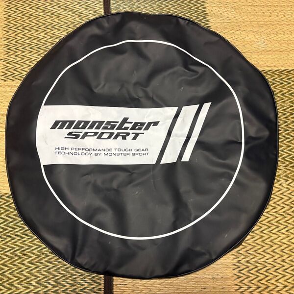 スペアタイヤカバー MONSTER SPORT スペアタイヤカバー MSサークル(771110-5600M)