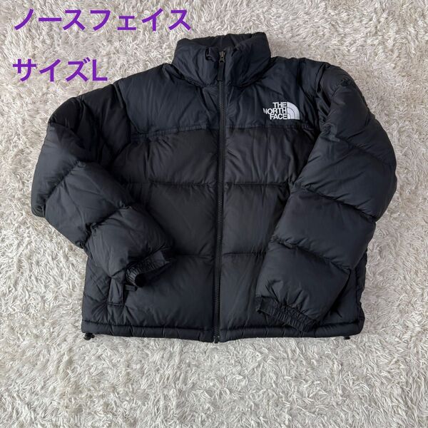 THE NORTH FACE 黒 ダウンジャケット ショートヌプシ ノースフェイス ダウンジャケット ブラック