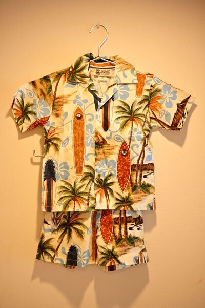 Aloha Republic キッズアロハシャツ ショートパンツ セットアップ
