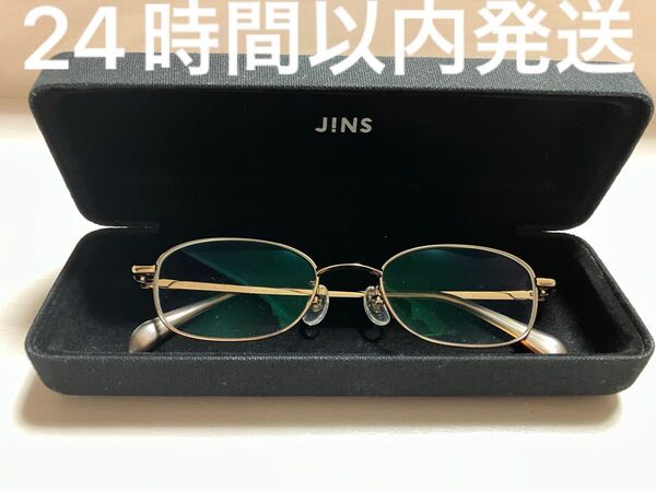 JINS メガネ+ケース付き 度入り