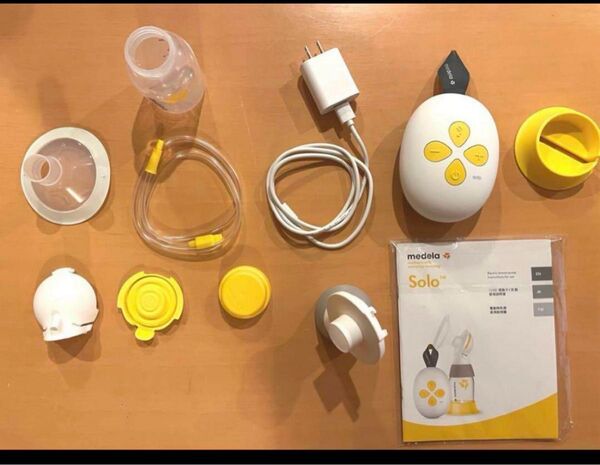 【メデラ】solo 電動母乳搾乳器シングル USB充電式