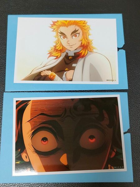 鬼滅の刃 無限城編 猗窩座再来 ufotable cafe カフェ 第一期 場面写ブロマイドくじ ブロマイド 煉獄杏寿郎 炭治郎