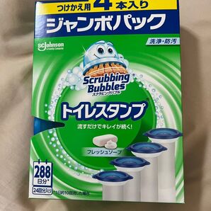 トイレスタンプジャンボパックつけかえ用4本入り288日分 フレッシュソープ