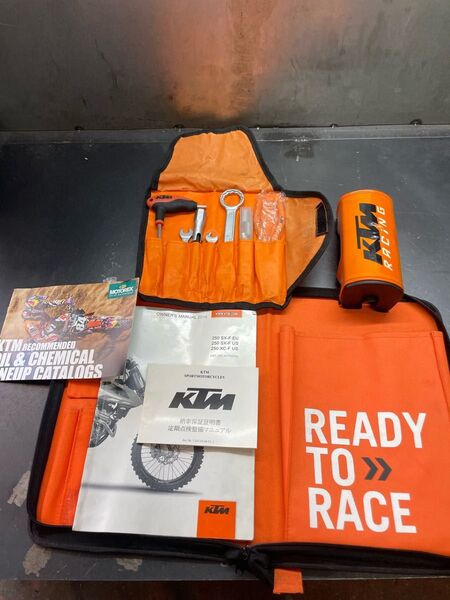 KTM SXシリーズ 純正工具 メーカーカタログ サービスマニュアル バーパッド 125 150 250 300