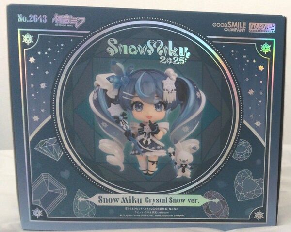 ねんどろいど 2643 初音ミク 雪ミク 2025 Crystal Snow Ver. VOCALOID ボカロ