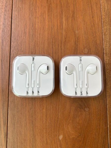 Apple 純正イヤホン 有線 2つセット