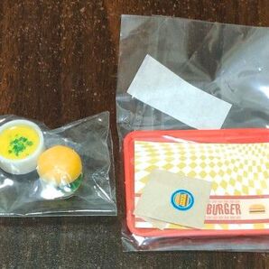 ファーストフードセットマスコット ガチャ カプセルトイ