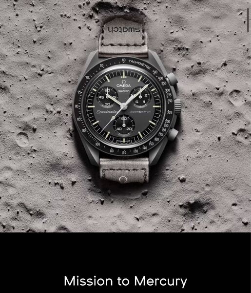 MoonSwatch mission to the Mercury OMEGA オメガ ムーンスウォッチ マーキュリー