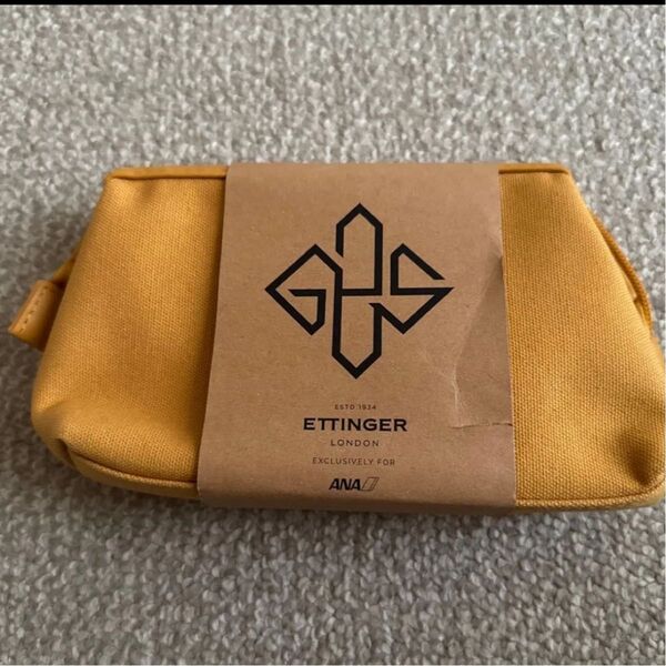 ANA 国際線ビジネスクラス 全日空 エッティンガー ETTINGER アメニティ ポーチ AVEDA