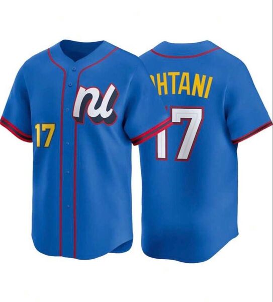 新品 MLB ロサンゼルス・ドジャース 大谷翔平 オールスター レプリカユニフォーム 17番
