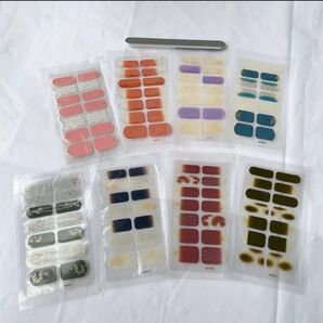 お得です★ネイルシール8枚セット