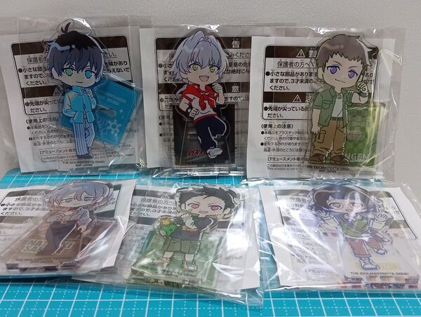 アイドルマスターSideM☆のすたるぽっぷ☆スタンド付きアクリルプレート☆6個まとめて