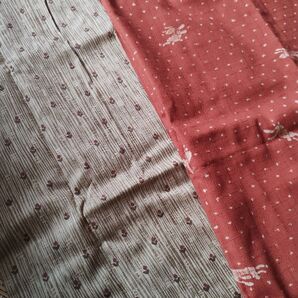 【手作りエコバックキット】ハギレ2枚セット