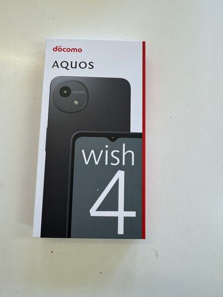 新品未使用品 AQUOS wish4 SH-52E ブラック シャープ