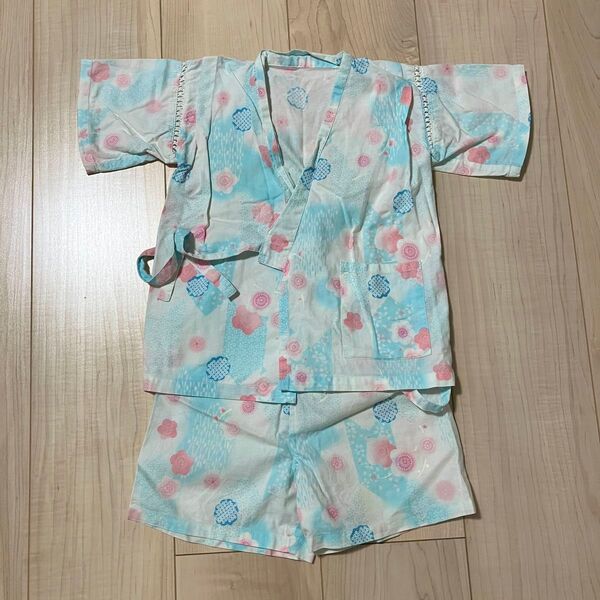 甚平 浴衣 女の子 上下セット