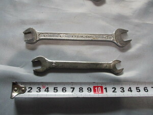 ★工具★KTC★KYOTO TOOL★両口スパナ★10-12★NICKEL CHROME VANADIUM★ほか、メーカー不明品１点・８－１０★大工・整備などに・・