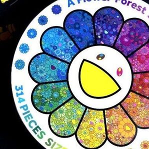 新色★ 村上隆 フラワー型 ジグソーパズル カイカイキキ