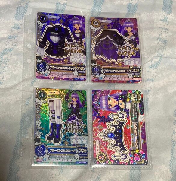 アイカツカード 氷上スミレ ブルーエンプレス コーデセット ロリゴシック