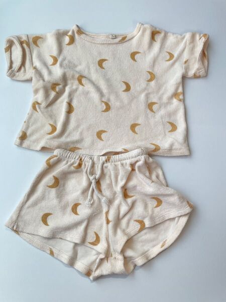 organic zoo Honey midnight 2-3y セットアップ