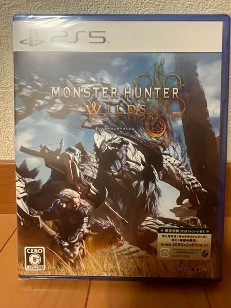 新品未開封【PS5】 モンスターハンターワイルズ