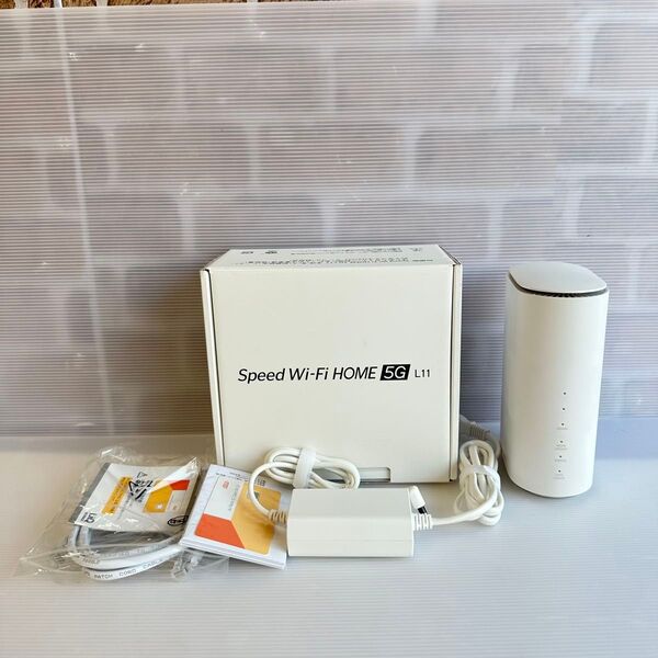 Speed Wi-Fi HOME 5G L11 ホームルーター ZTR01 UQ
