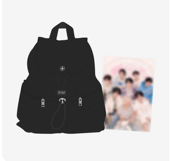 スキズ ペンミ stray kids 5'clock バックパック リュック A4ポスター付