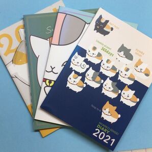 LaLa 過去の付録セット ニャンコ先生の手帳2021〜2024