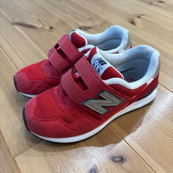 new balance 313 レッド スニーカー 20cmニューバランス 赤