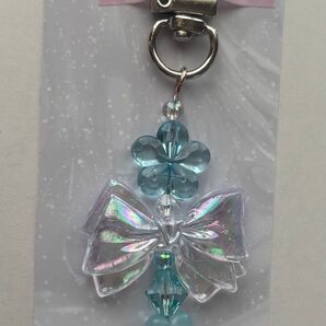 キーホルダー ビーズストラップ ビーズキーホールダー ハンドメイド