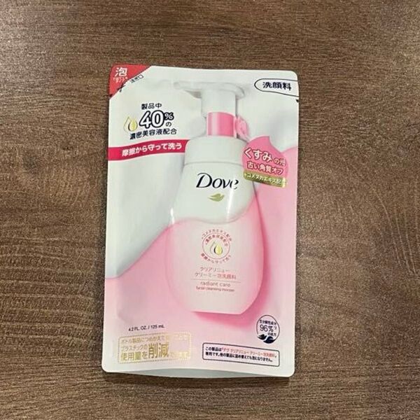 Dove ダヴ クリアリニュー クリーミー泡洗顔料 つめかえ用