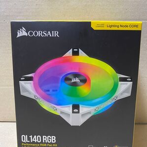 新品 CORSAIR QL140 RGB White 140mm 2個セット CO-9050106-WW PC用ケースファン