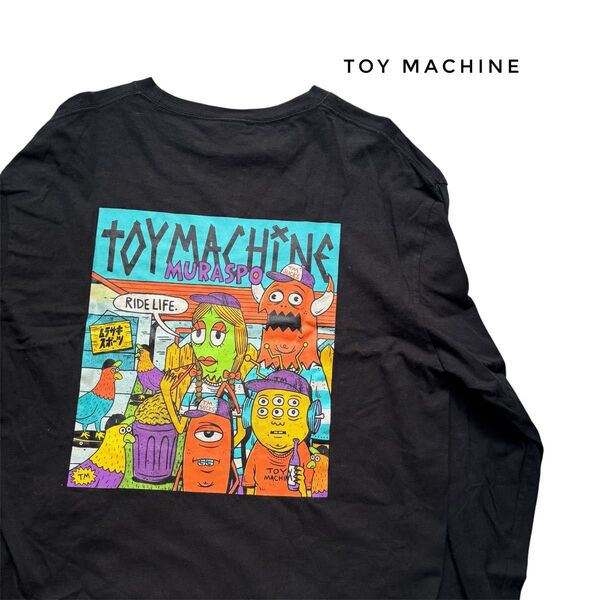 TOY MACHINE|トイ マシーン ロングスリーブTシャツ バックプリント