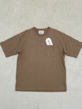 CALME martinique size2 ポケット付きTシャツ ビッグシルエット メンズ ポケT ブラームス　(KI)_画像1