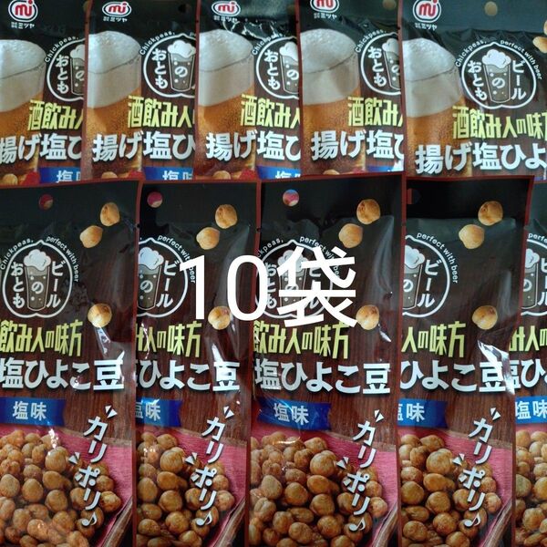 揚げ塩ひよこ豆 塩味 45g 10袋