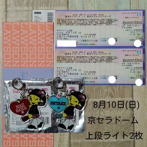 8/10 阪神 ヤクルト 京セラドーム ライト上段 大人 2枚 グッズ付き
