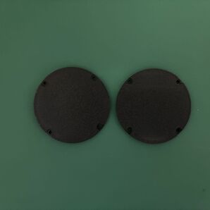 尾崎製作所 Peacock 107 標準型ダイヤルゲージ用のフラット裏蓋 耳付き裏蓋から平らな裏蓋への変更用 2個 入