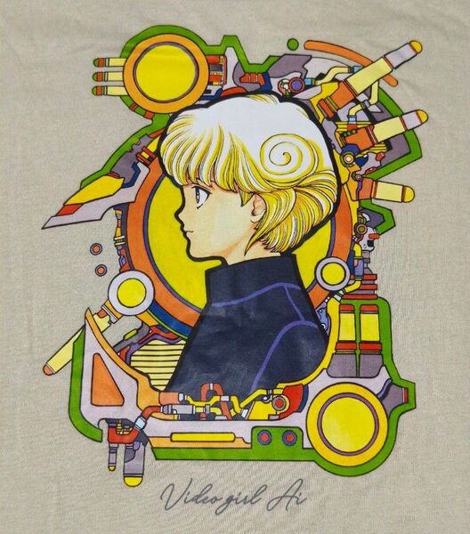 【匿名配送】Tシャツ 半袖 クルーネック 電影少女 メンズ 4Lサイズ アベイルコラボ キャラクターTシャツ 新品 タグ付き 美品