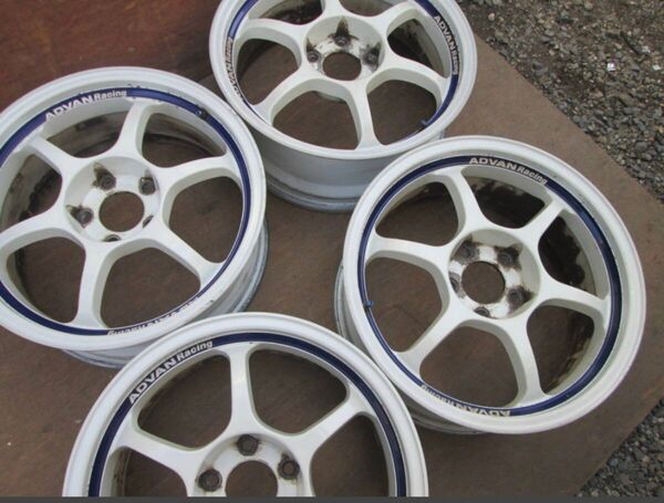 ADVAN RG 17インチ 7.5J 114.3 5穴 軽量 アルミホイール