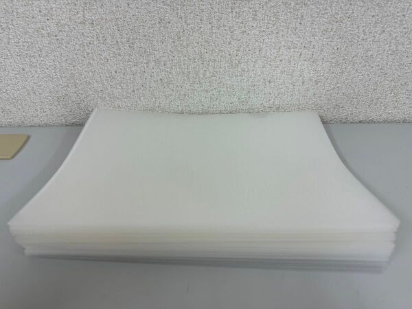 A4クリアファイル 透明(半透明)使用済品 40枚