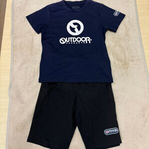 OUTDOOR PRODUCTS Tシャツ ハーフパンツ セットアップ 140cm