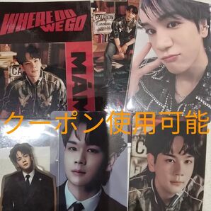 (WHERE DO WE GO DVD付初回限定盤A付)豆原一成JO1DER SHOW グッズ限定トレカ ステッカー6点セット