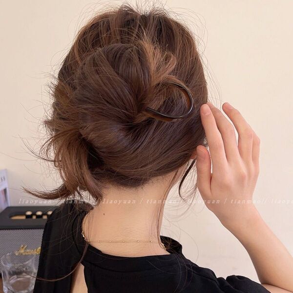 ヘアクリップ 髪飾り 髪留め ヘアアクセサリー バンスクリップ 韓国