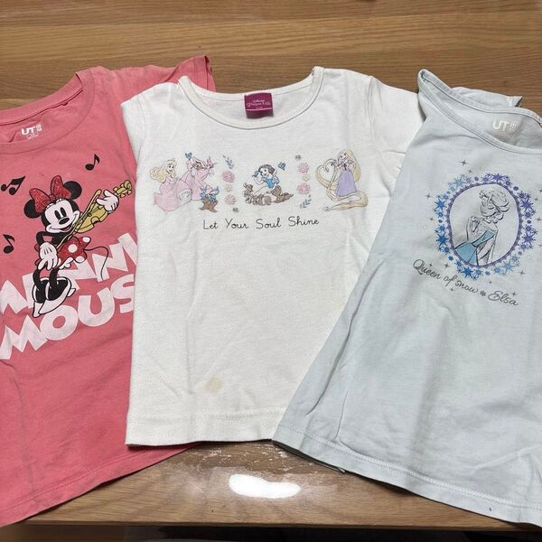 ディズニー Tシャツ 女の子 110