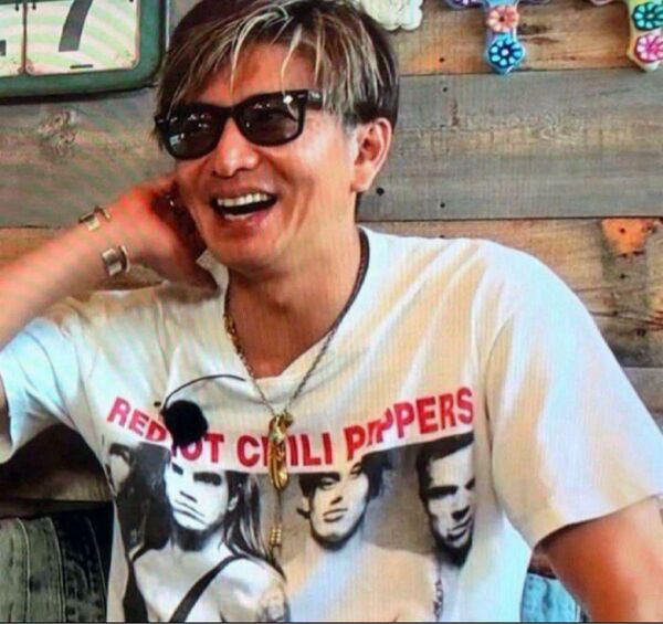 RED HOT CHILI PEPPERS キムタク Tシャツ 木村拓哉